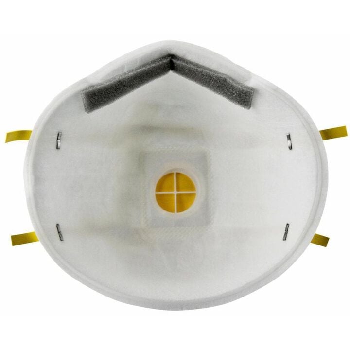 3M Cup Shaped Valved N95 Particulate Respirator - 10 Pack, large image number 2