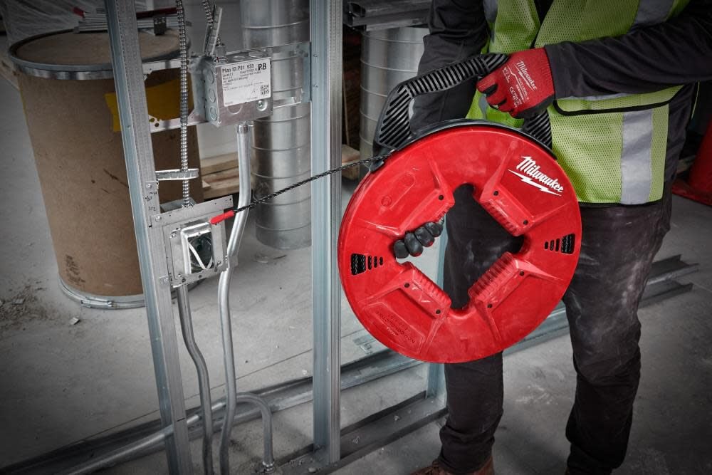 Milwaukee 200 Ft Polyester Fish Tape With Non Conductive Tip 48 22 4167 - Image 7