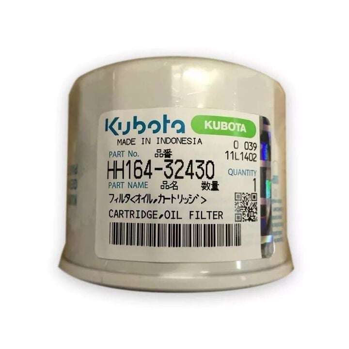 Kubota Parts Micron Synthetic Fiber Cartridge Assembly Oil Filter, large image number 1