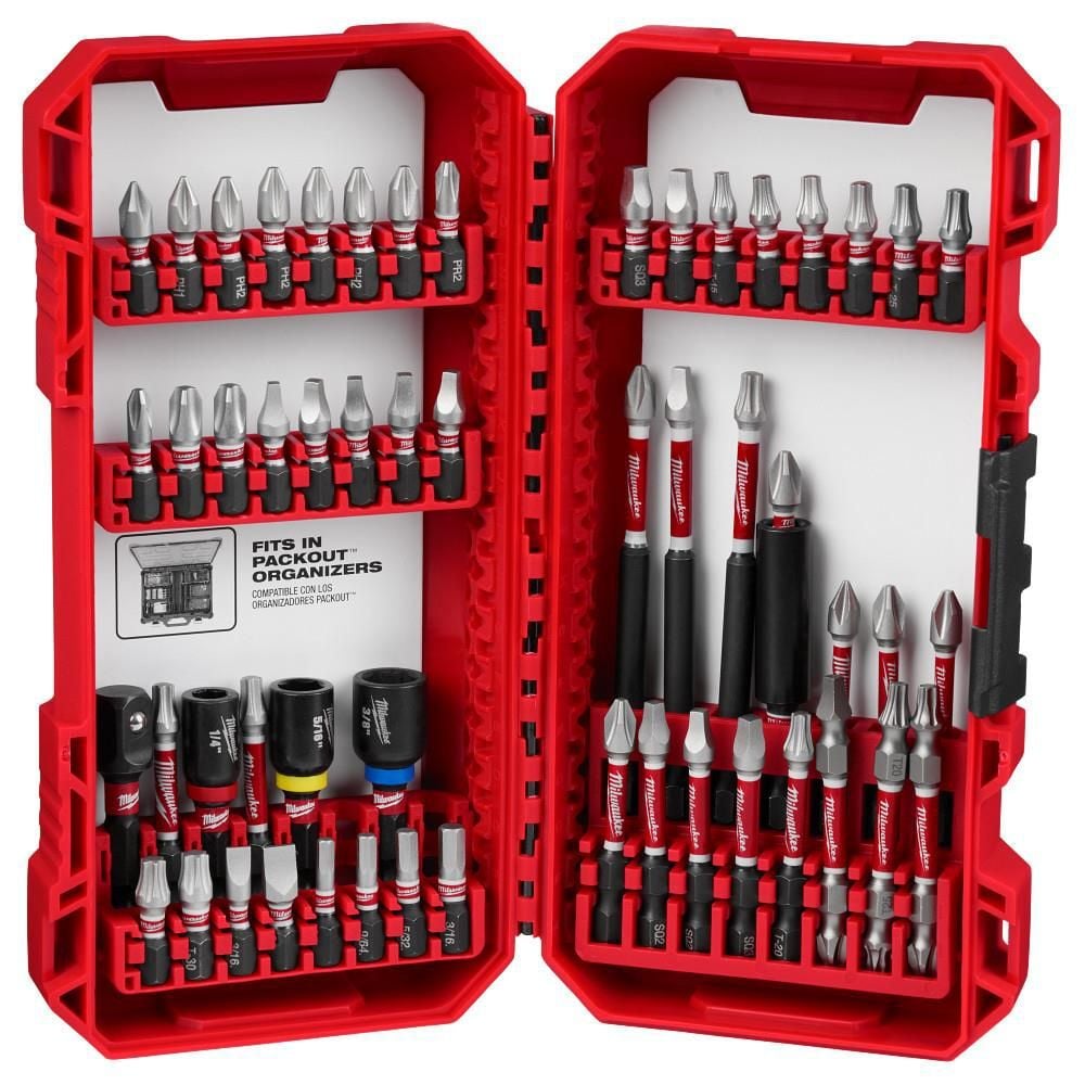 Milwaukee SHOCKWAVE Impact Duty Driver Bit Set 54pc, large image number 13