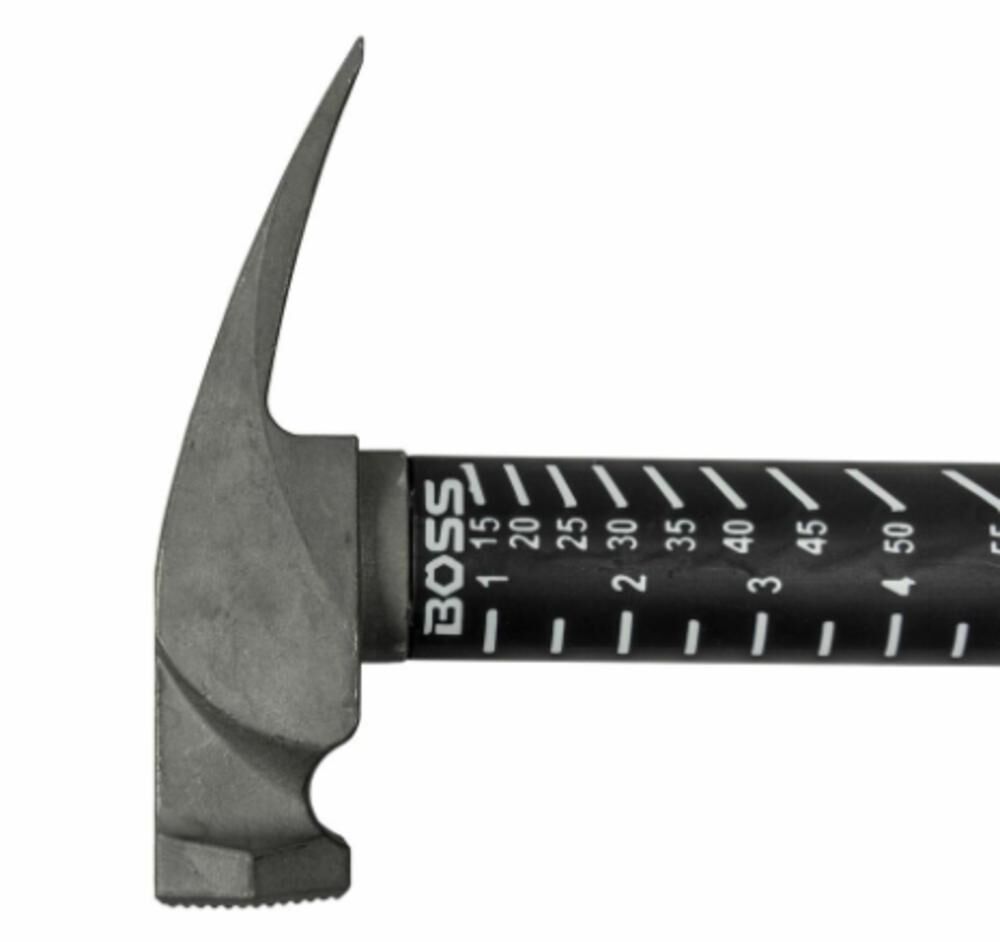 Boss Hammers 14oz Titanium Fiberglass Handle Hammer Milled Face, large image number 2