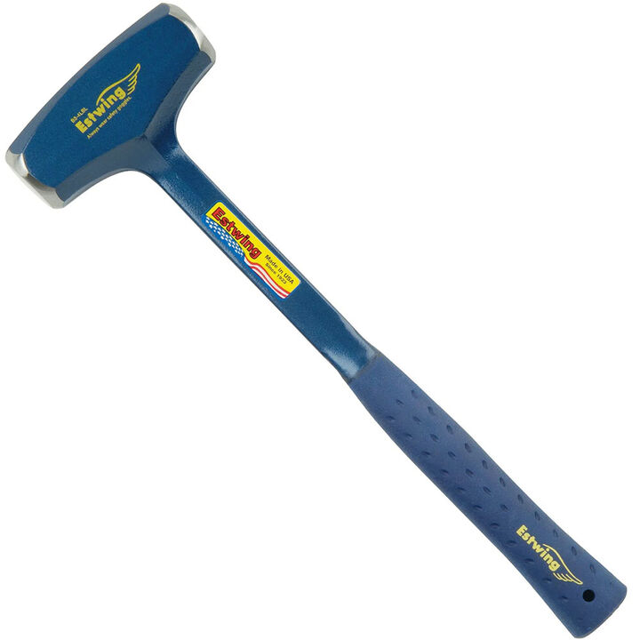 Estwing 4 Lbs Steel Head Mash Hammer with 16 Inch Nylon Soft Grip Handle