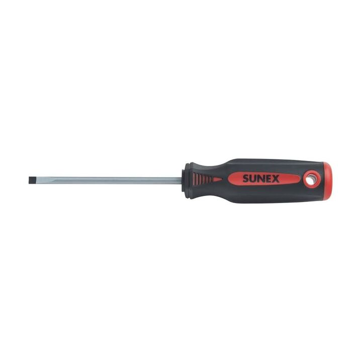 Sunex 3/16 Inch x 4 Inch Steel Matte Blasted Tip Cabinet Screwdriver