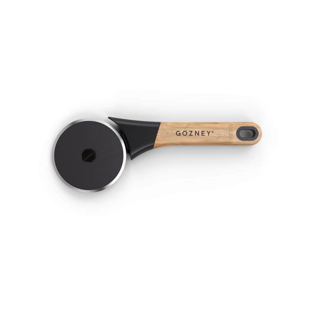 Gozney Stainless Steel Pizza Cutter Black and Brown – AD1600