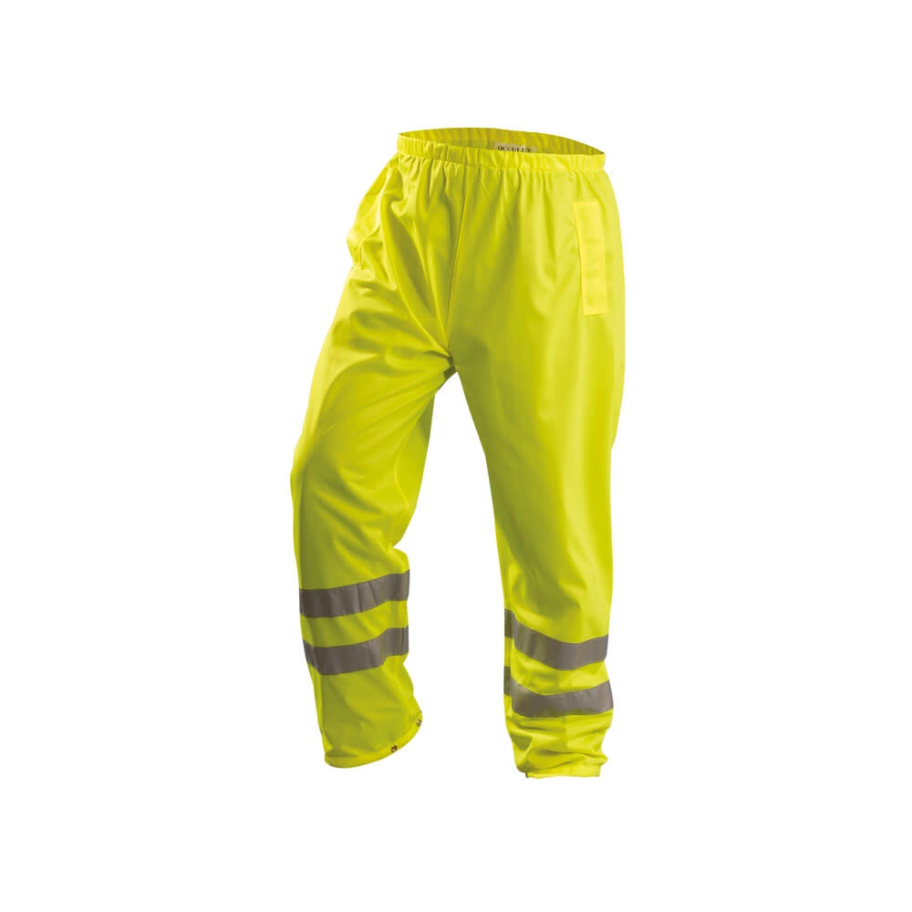 Occunomix Hi-Vis Yellow Class E Premium Breathable Pants Medium, large image number 2