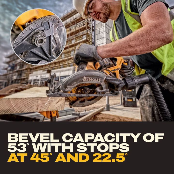DEWALT 60V FLEXVOLT 7-1/4 Inch Circular Saw Tool-Connect Kit, large image number 5