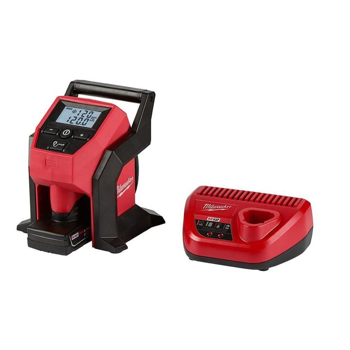 Milwaukee M12 Compact Inflator Kit