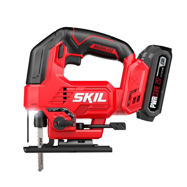 SKIL PWR CORE 20 Brushless 20V Jigsaw Kit, large image number 1