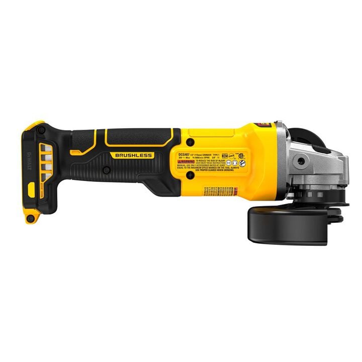 DEWALT 20V MAX 4 1/2 Inch Slide-Switch Grinder (Bare Tool), large image number 1