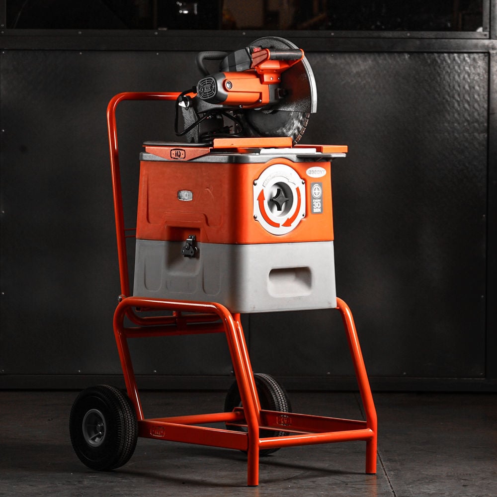 iQ Power Tools 14 in Masonry Saw with Built In Dust Control Vacuum System, large image number 7