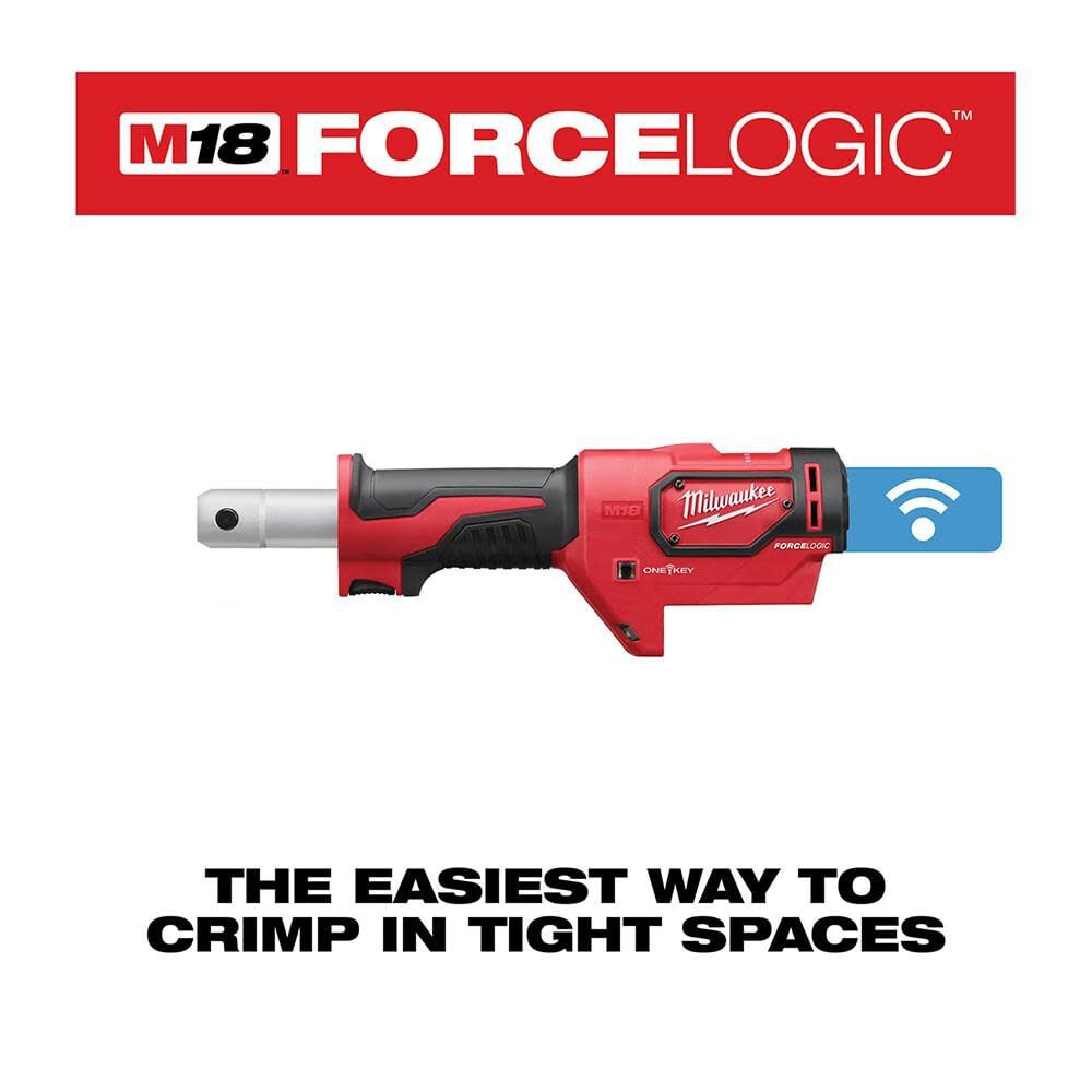 Milwaukee M18FORCE LOGIC 6T Utility Crimper, large image number 2