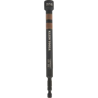 Klein Tools 7/16 Inch Mag Hollow Power Nut Driver