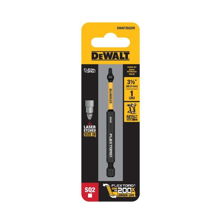DEWALT 3.5 in Square #2 Flextorq, large image number 3