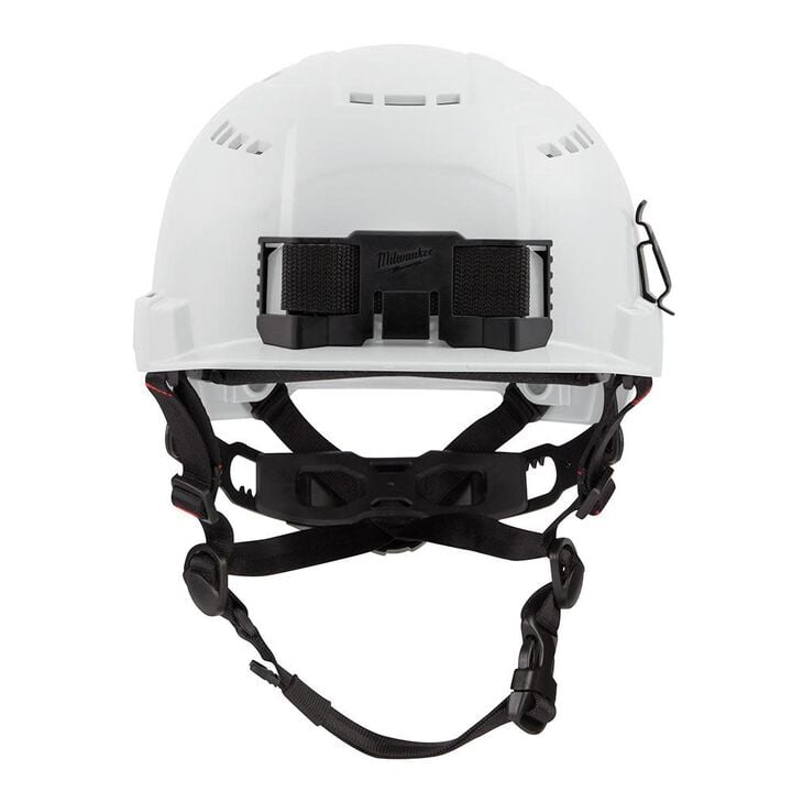 Milwaukee White Front Brim Vented Helmet with BOLT Class C, large image number 5