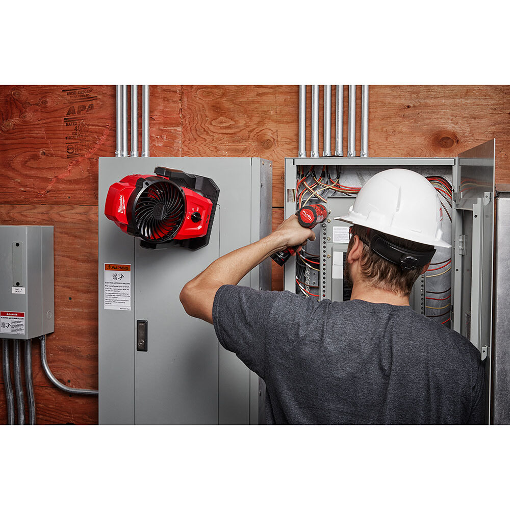 Milwaukee M12 Mounting Fan With 20ah Battery Charger Starter Kit Bundle 0820 20 48 59 2420 Sansujyuku sansujyuku.com