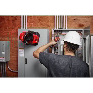 Milwaukee M12 Mounting Fan with 2.0Ah Battery & Charger Starter Kit Bundle, large image number 7