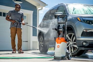 Stihl RE 90 PLUS 1800 PSI 1.2 GPM Electric Cold Water Pressure Washer with 2 Spray Nozzles
