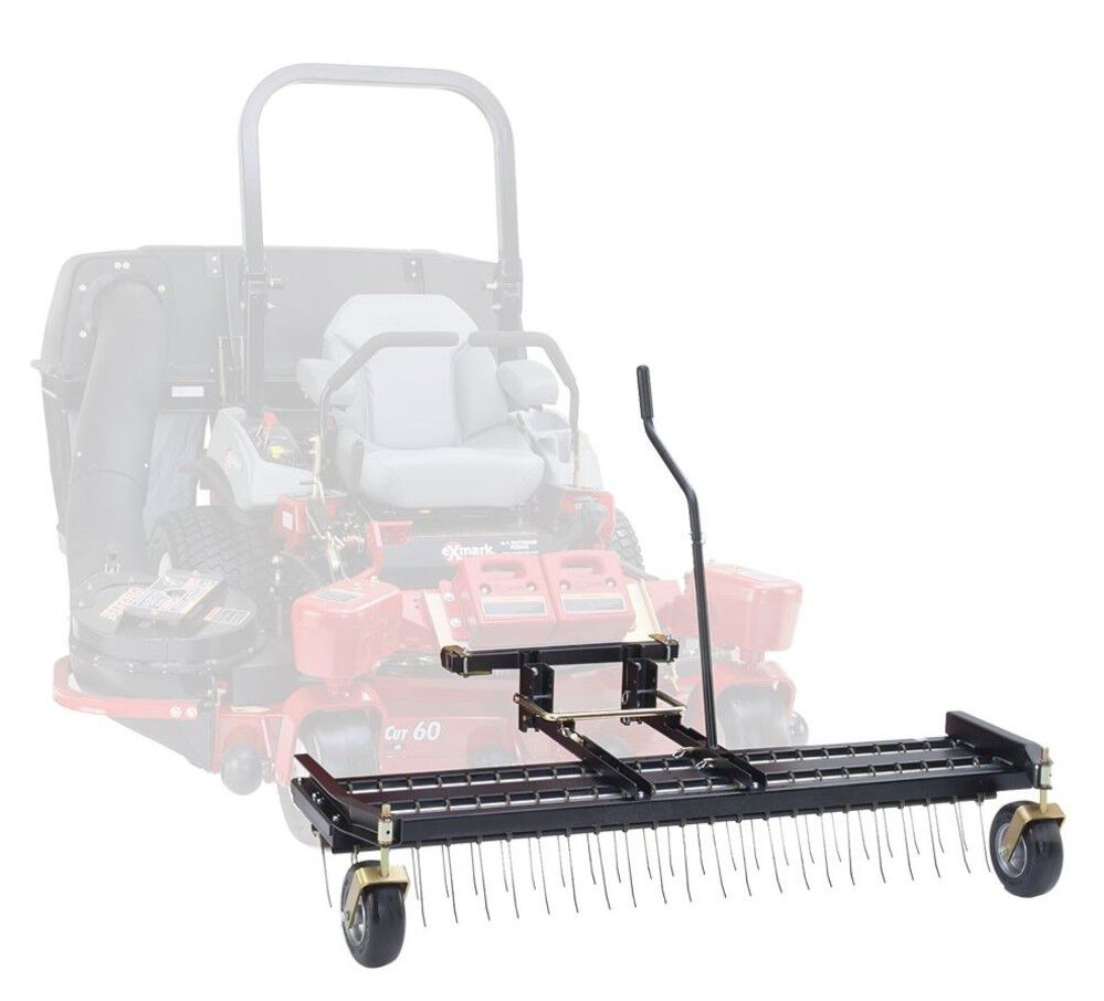 Jrco 60 Inch 47-Tine Rake Dethatcher for Kubota ZD, large image number 1