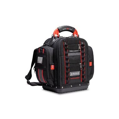 Veto Pro Pac 40 Lbs Zippered Compact Service Tool Bag, Black/Red
