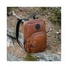 Duluth Pack Black Bison Leather Standard Backpack, small image number 2