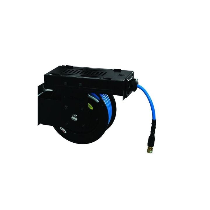 BluBird Blu Shield 1/4 Inch x 50 Ft Pressure Washer Hose Reel Kit, large image number 4