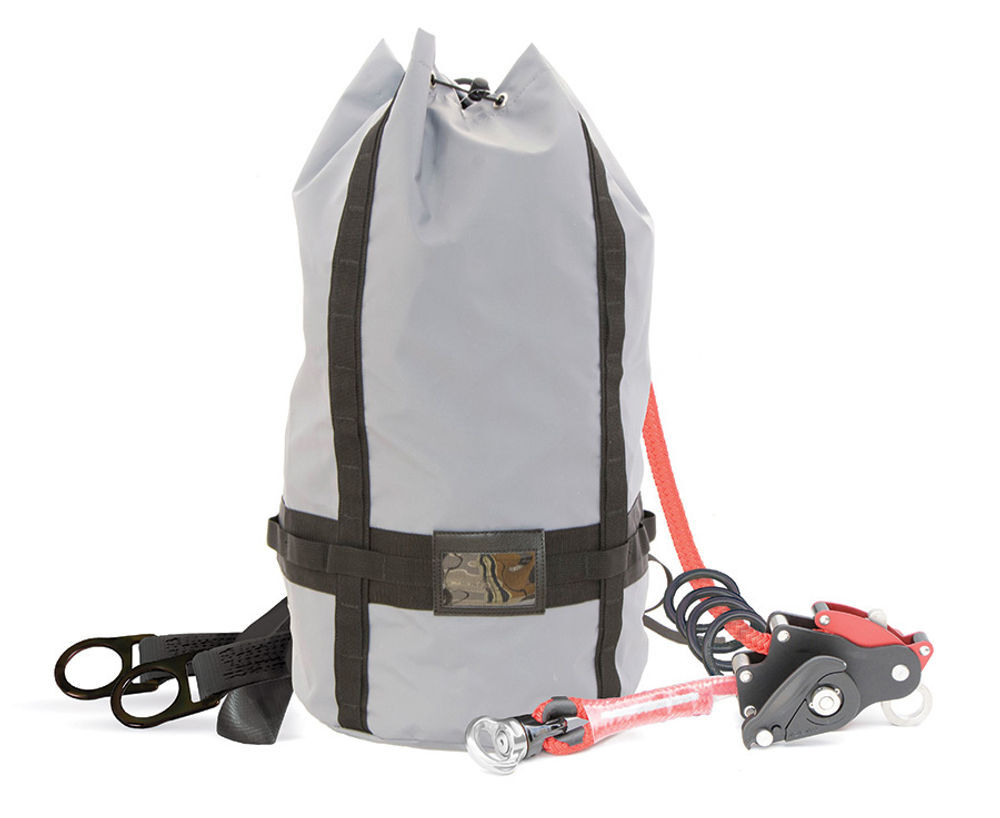 Guardian Fall Protection 82 Foot Quadro Temporary Rope Horizontal Lifeline, large image number 1
