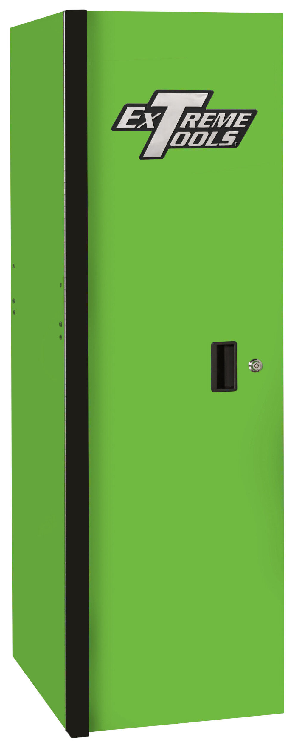 Extreme Tools RX Series 19 Inch W x 25 Inch D 3 Drawer and 3 Shelf Side Locker Green with Black – RX192503SLGNBK