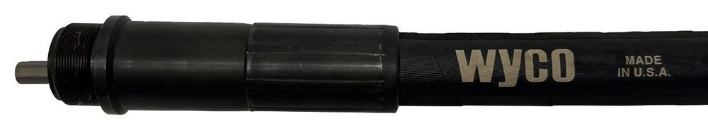 Wyco 5ft Core & Casing Vibrator Shaft for Heads 1-3/8in & up, large image number 2