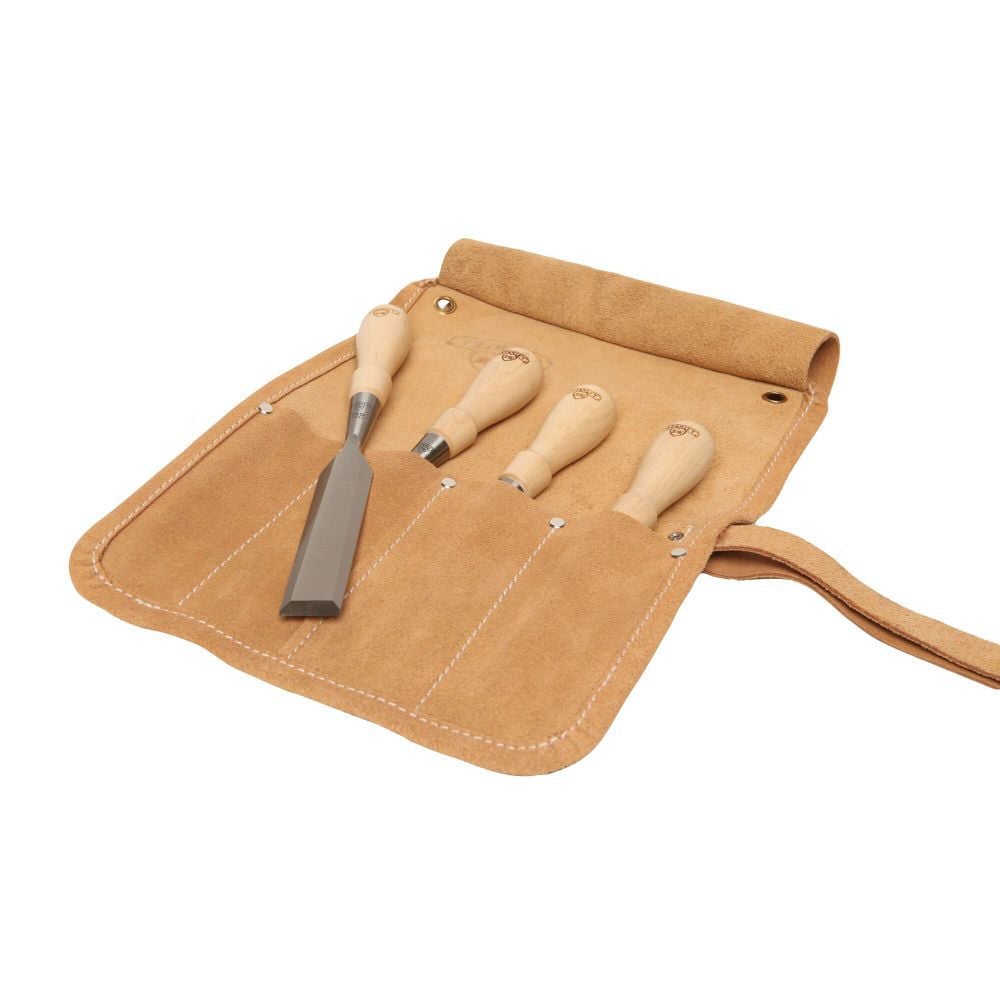 Stanley Sweetheart 4 Pc. Socket Chisel Set with Tool Roll, large image number 4