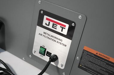 JET Metalworking Air Filtration System 3000 CFM 1HP 230V Single Phase, large image number 1