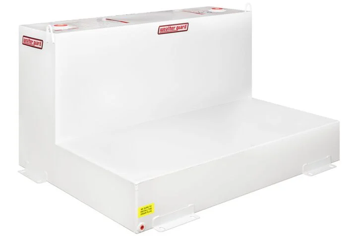 Weather Guard Transfer Tank L-Shape 110 Gallon White