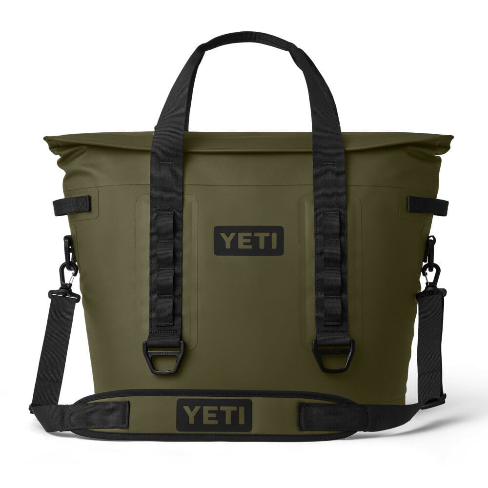 YETI Hopper M30 Soft Tote Cooler Olive/Black, large image number 1
