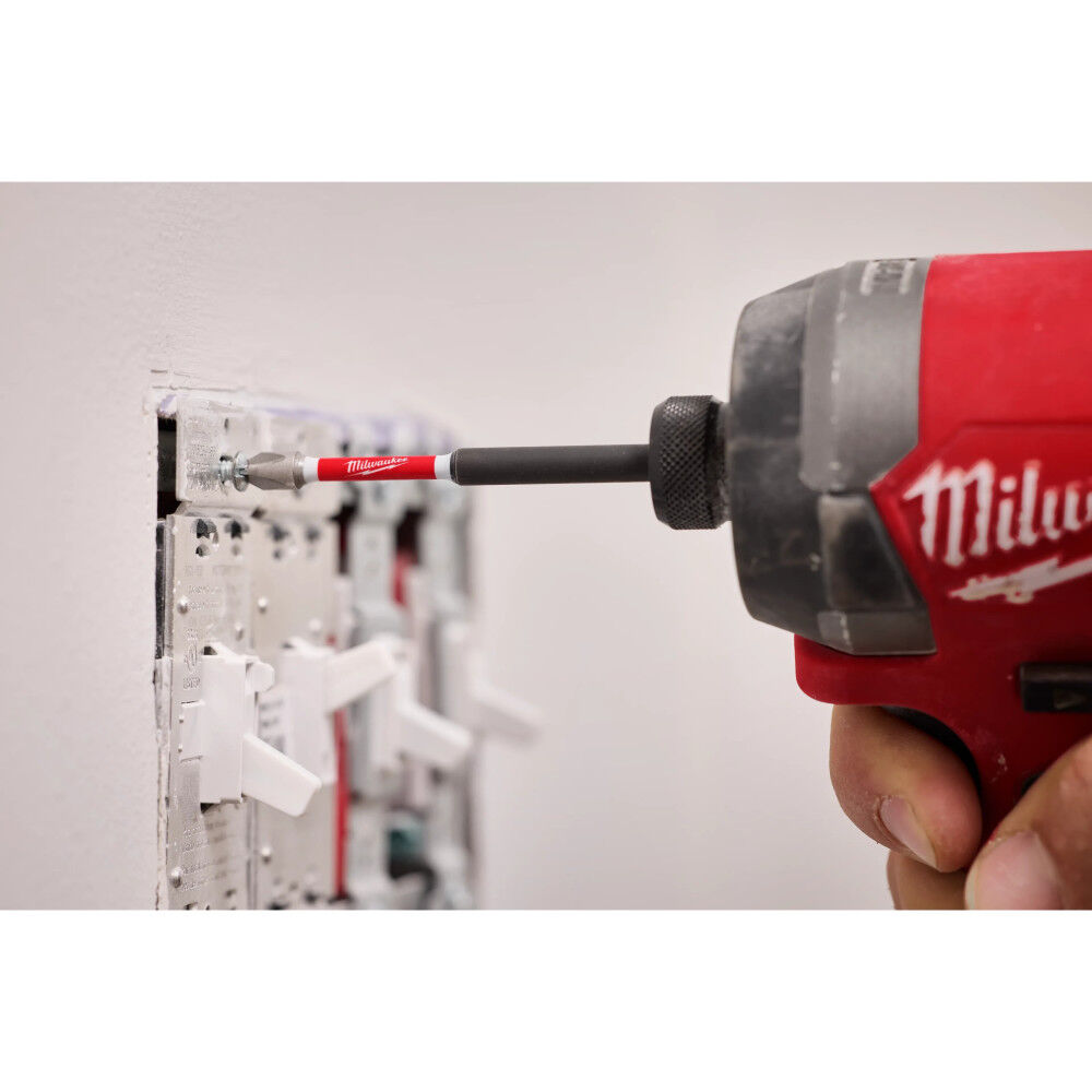 Milwaukee SHOCKWAVE Impact Duty 3 1/2 Inch Phillips #2 Power Bits 25 Pieces, large image number 9