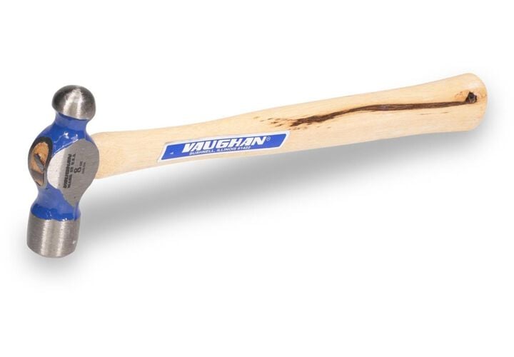 Vaughan 8 Oz Ball Pein Hammer with Hickory Handle
