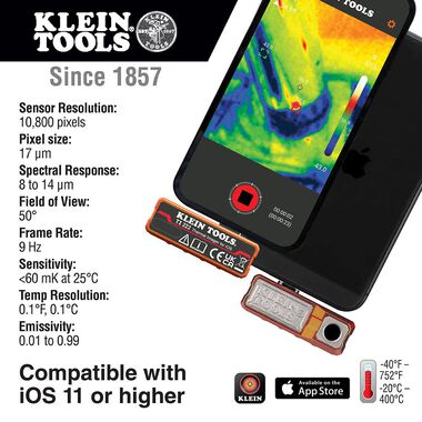 Klein Tools Thermal Imager for iOS Devices, large image number 1