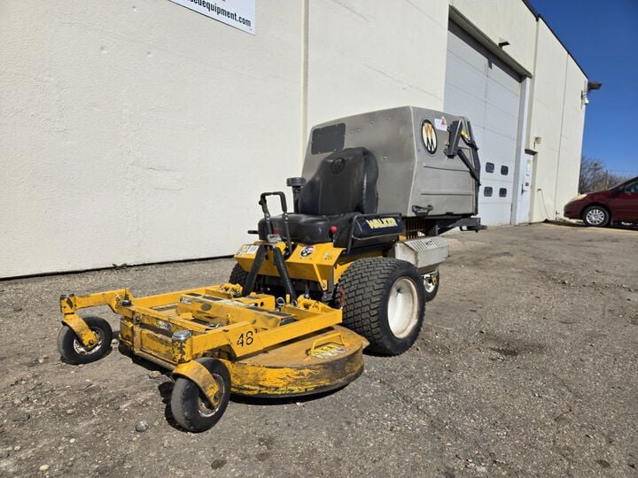 Walker T25I 48 Inch Front Mount Riding Mower Used 2018, large image number 1