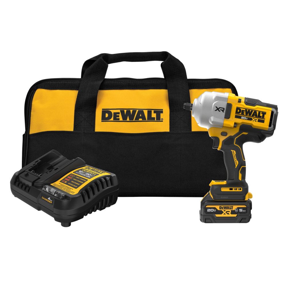 DEWALT 20V MAX 1 2 XR HIGH TORQUE Impact Wrench Kit DCF961GP1