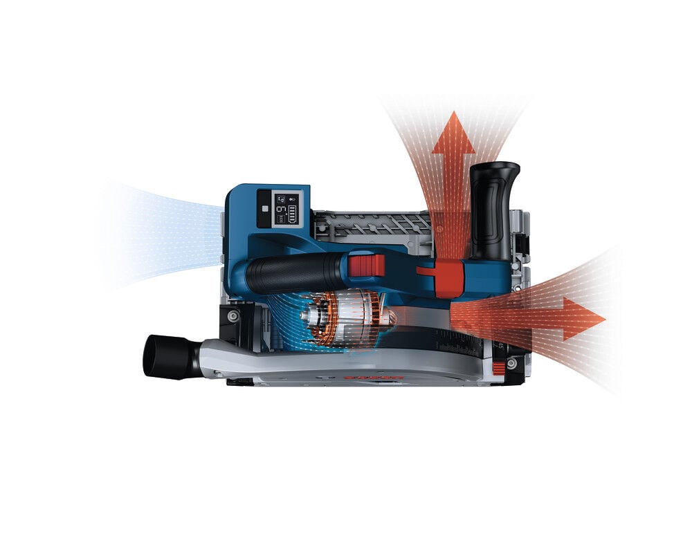 Bosch Reconditioned 18V 5-1/2 Inch Track Saw Kit, large image number 5