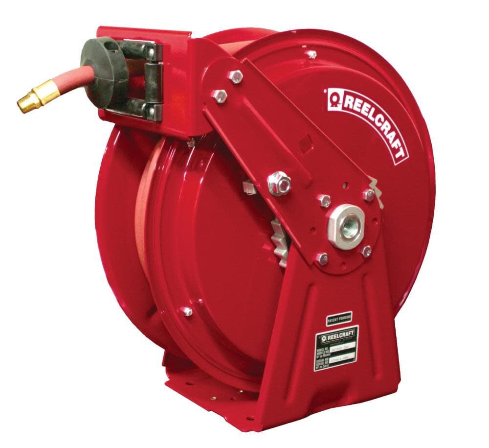 Reelcraft Hose Reel with Hose Steel Series DP7000 1/2in x 50', large image number 1