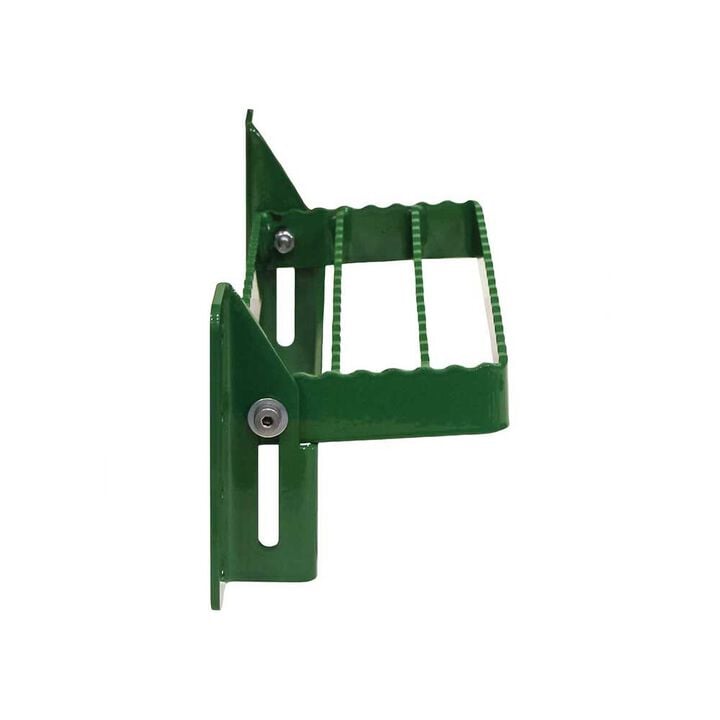 K&M Manufacturing Universal Flip-Up Tractor Step Green, large image number 3