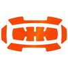 Milwaukee BOLT Reflective Sticker Set, Orange, 5 Piece, small image number 1