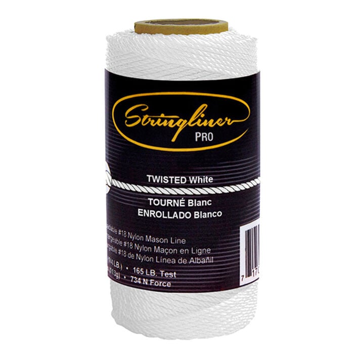 Stringliner #18 Construction Replacement Roll 270 ft White