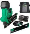 Metabo HPT 18V MultiVolt Cordless 30 Degree 3-1/2 Inch Paper Tape Framing Nailer Kit & 18 Inch Extended Magazine, small image number 1
