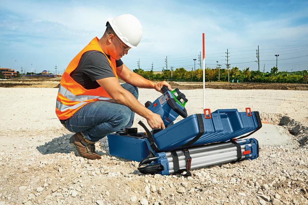 Bosch 18V REVOLVE4000 Connected Rotary Laser Kit, large image number 16