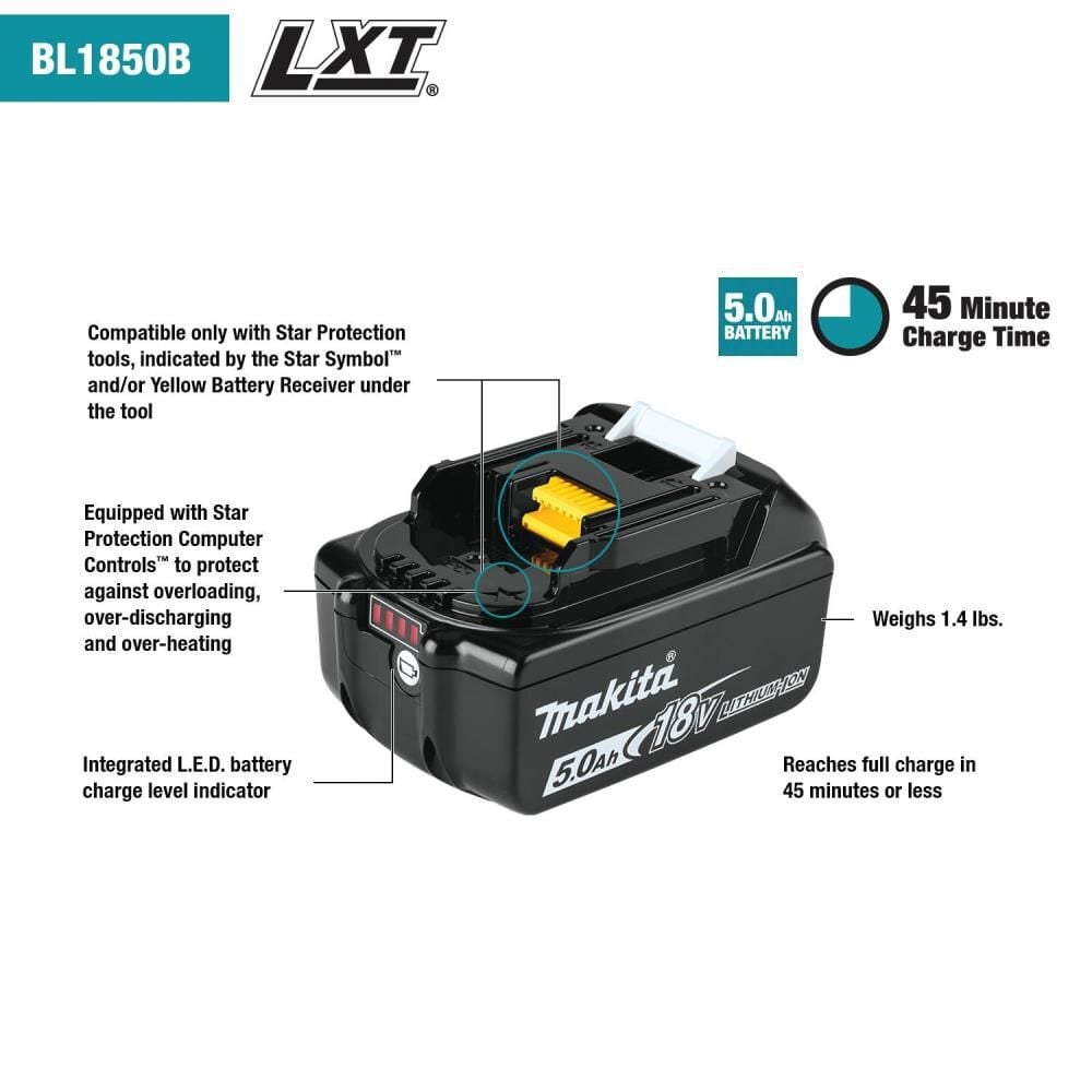 Makita 18V LXT 7/16in Hex Right Angle Drill Kit, large image number 6