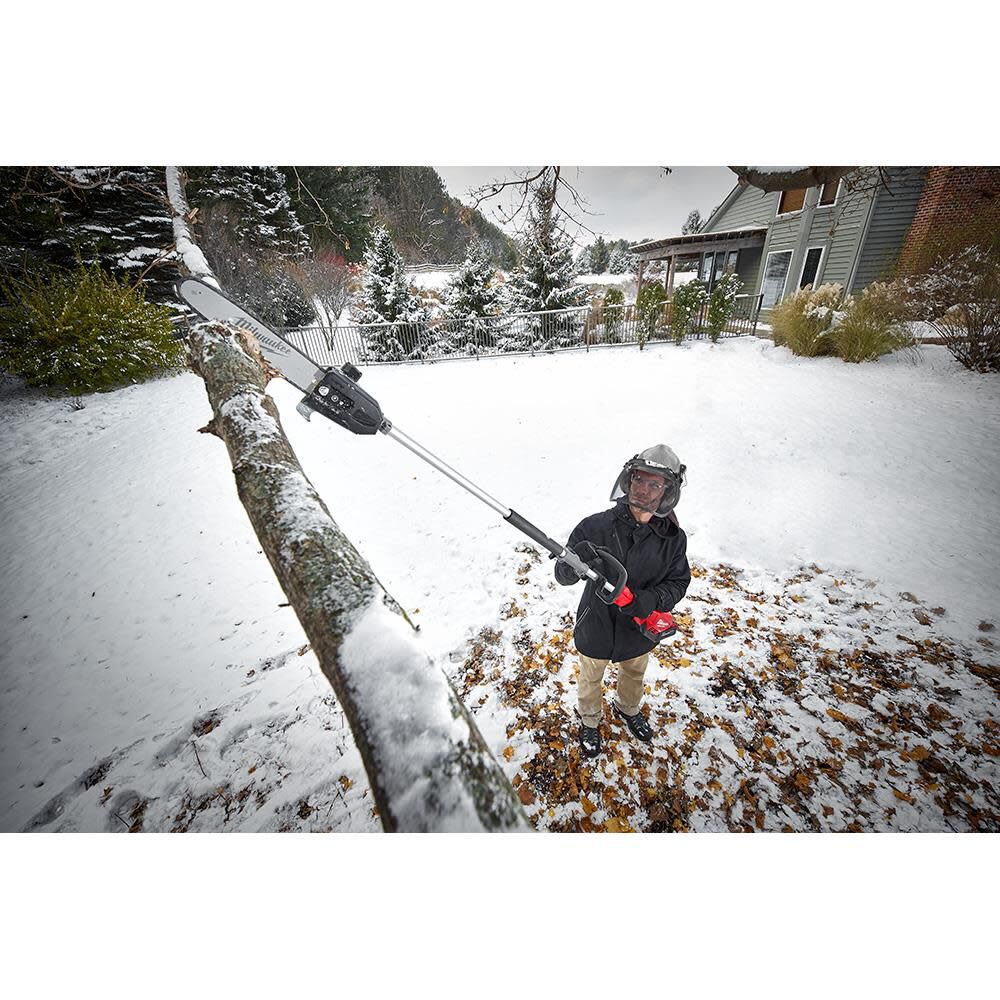 Milwaukee best sale extended chainsaw