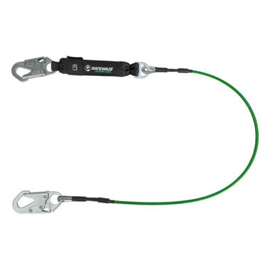 Safewaze Leading Edge 6 Ft. Energy Absorbing Lanyard: Snap Hook