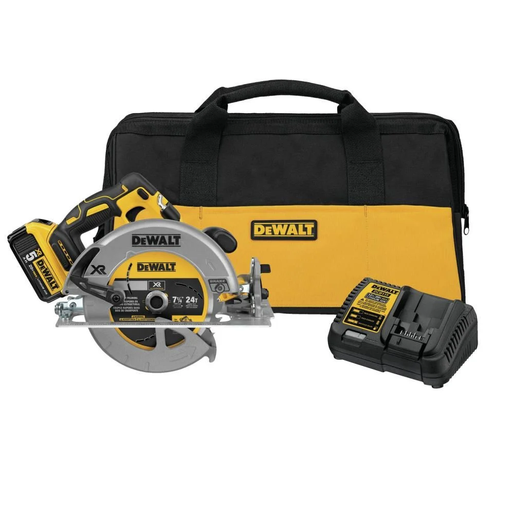 DEWALT DCS570P1 - 20V MAX 7-1/4 CORDLESS CIRCULAR SAW  KIT, large image number 1