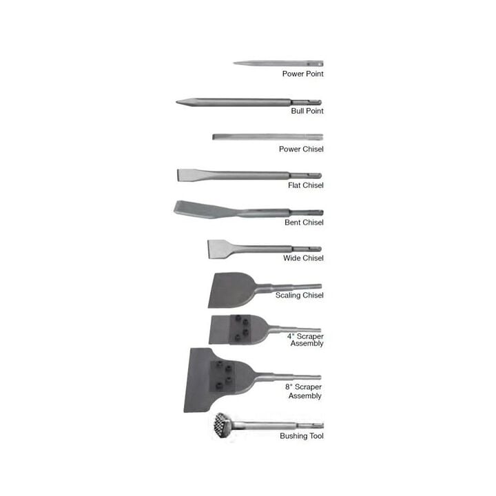DRILLTEC 5-3/4 Inch SDS-Plus Carbide Bushing Chisel, large image number 1