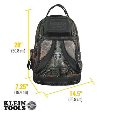 Klein Tools Limited Edition Tradesman Pro Organizer Camo Backpack, large image number 4